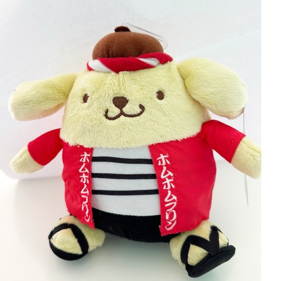 Pompompurin Plush Stuffie Omatsuri Japanese Festival Sanrio NWT - Picture 1 of 8